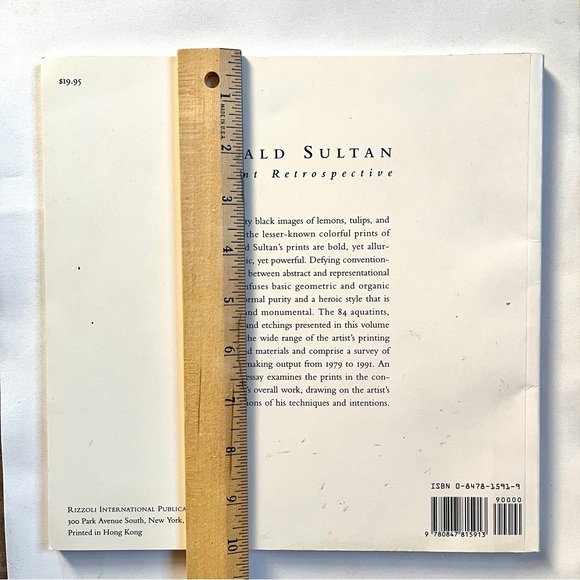 Donald Sultan: A Print Restrospectove. 95 pages. 10 x 10 inches. A beauty! - Picture 11 of 12